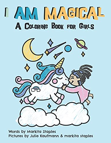 Stock image for I Am Magical: A Coloring Book for Girls (Curly Crew Series) for sale by Save With Sam