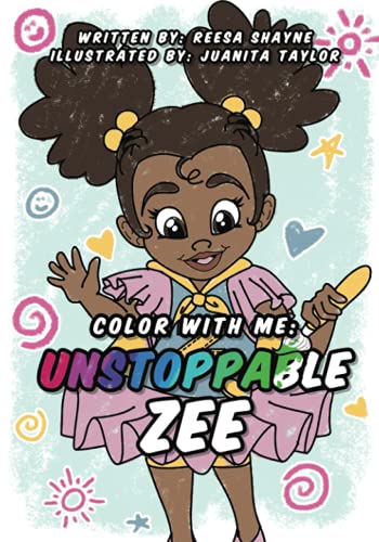 Stock image for Color With Me: Unstoppable Zee for sale by SecondSale
