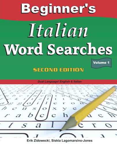 Beispielbild fr Beginner's Italian Word Searches, Second Edition - Volume 1 zum Verkauf von BooksRun