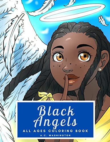 Beispielbild fr Black Angels: All Ages Coloring Book zum Verkauf von HPB-Diamond