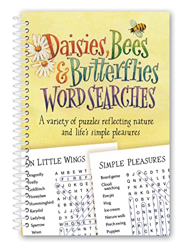 Beispielbild fr Daisies, Bees &amp; Butterflies Word Searches zum Verkauf von Blackwell's