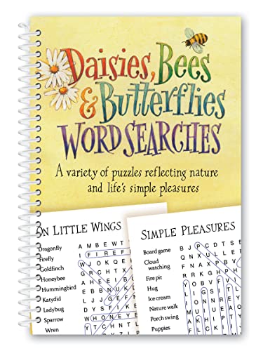Stock image for Daisies, Bees & Butterflies Word Searches for sale by SecondSale