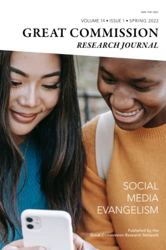 Stock image for Great Commission Research Journal Spring 2022 for sale by ThriftBooks-Dallas