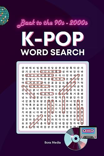 Stock image for K-Pop Word Search: A Nostalgic Journey through the Golden Era of Korean Pop Culture in the 90s and 2000s for sale by Book Deals