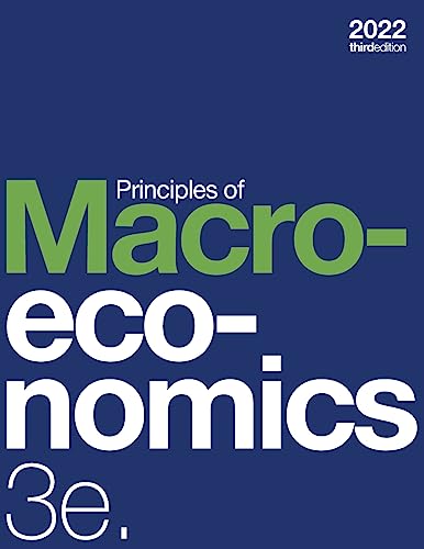 Imagen de archivo de Principles of Macroeconomics 3e (paperback, b&w) a la venta por A Team Books
