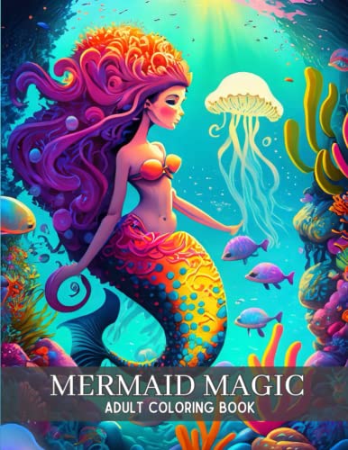 Stock image for Mermaid Magic: Adult Mandala Coloring Book for Ocean Lovers for sale by GreatBookPrices