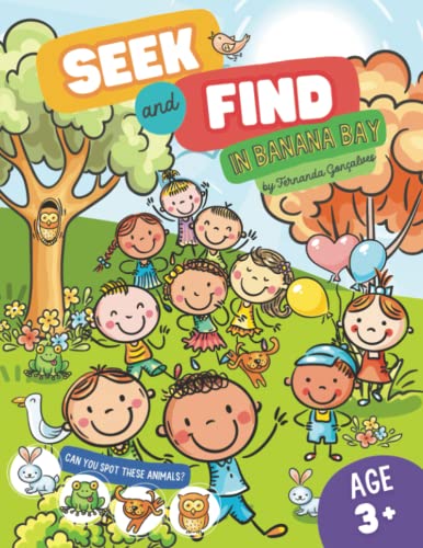 9781738999231: Seek and Find in Banana Bay: Activity Book for Age 3+