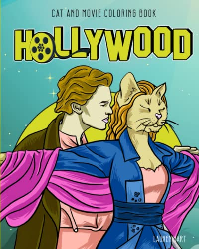 Stock image for Guess The Movie? Hollywood Cats Coloring Book: Cats Take Over The Big Screen Coloring Book for sale by Books Unplugged