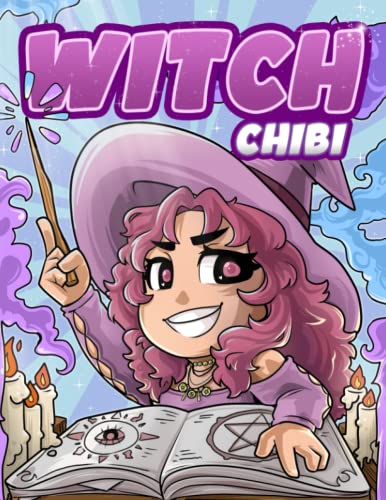 Stock image for Chibi Witch Coloring Book: Creepy Kawaii Coloring Book Featuring Adorable, Cute Witches to Color for Stress Relief (Anxiety Coloring Book) for sale by GF Books, Inc.