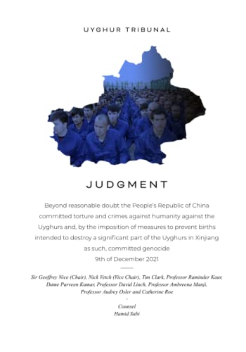 Stock image for Uyghur Tribunal Judgment for sale by GF Books, Inc.