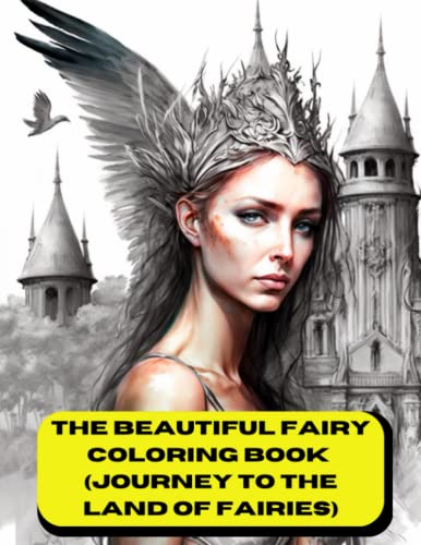 Stock image for The Beautiful Fairy Coloring Book (Journey to the Land of Fairies): Discover the Magic of Fairies Through Color an Enchanting Coloring Journey for sale by GF Books, Inc.