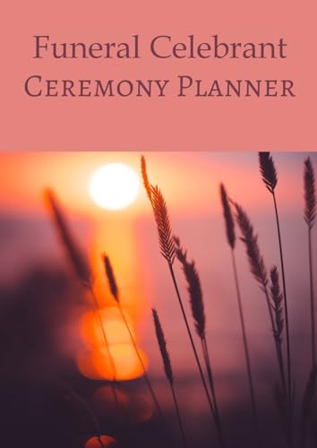 9781739335342: Funeral Celebrant Ceremony Planner