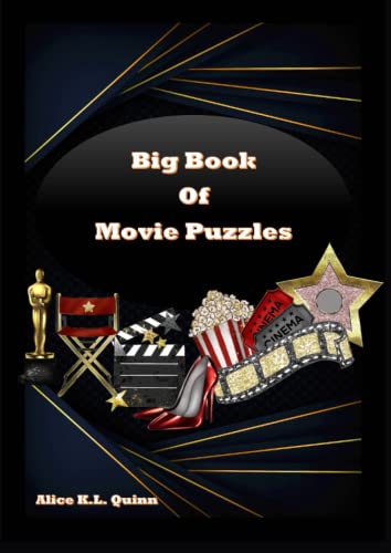 9781739339210: Big Book of Movie Puzzles