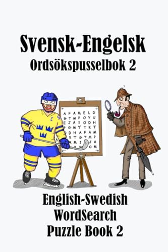 Imagen de archivo de Svensk-Engelsk Ordskspusselbok 2: English-Swedish WordSearch Puzzle Book 2 (Swedish Edition) a la venta por Book Deals