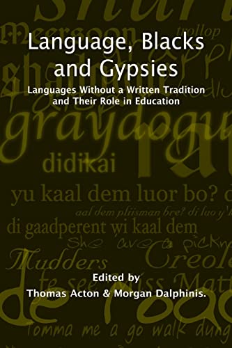 Stock image for Language, Blacks and Gypsies for sale by PBShop.store US