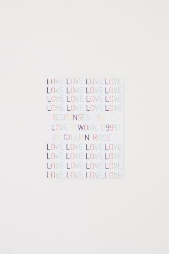 Beispielbild fr Responses to Love's Work (1995) by Gillian Rose zum Verkauf von PBShop.store US