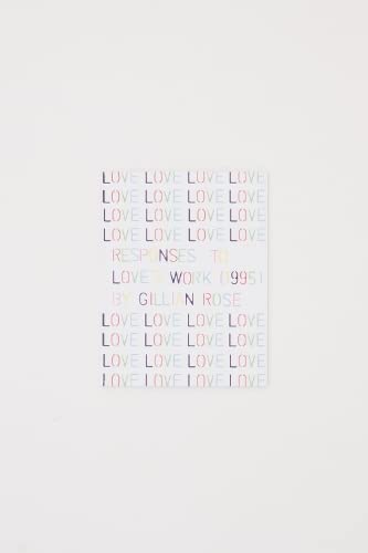 Stock image for Responses to Love's Work (1995) by Gillian Rose for sale by PBShop.store US
