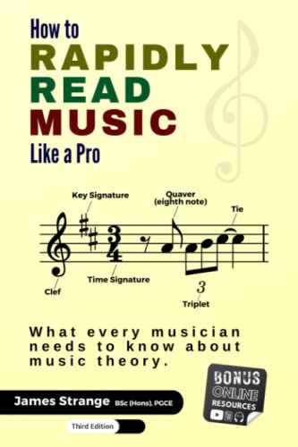Beispielbild fr How to Rapidly Read Music Like a Pro: What Every Musician Needs to Know About Music Theory zum Verkauf von GreatBookPrices