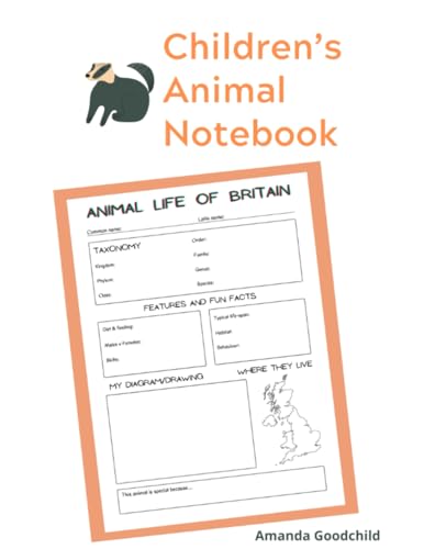 Beispielbild fr Animals of Britain: My Notebook zum Verkauf von Books Unplugged