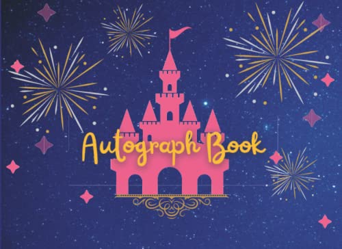 Beispielbild fr Autograph Book: Autograph & Photo Book. Collect Characters/Superheroes/Celebrities Signatures From Theme Park Adventures All Over The World. Keep all . Album. Double Page Fun For Kids, Girls & Boys zum Verkauf von BooksRun