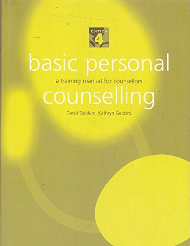 9781740095747: Basic Personal Counselling: a Training Manual for Counsellors: A Training Manual for Counsellors