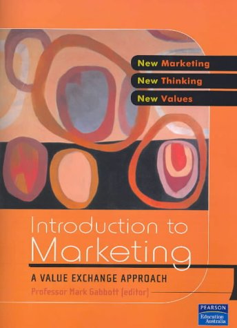 Imagen de archivo de Introduction to Marketing Gabbott, Mark a la venta por Iridium_Books