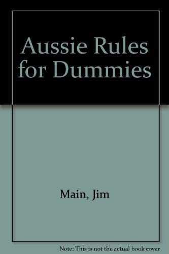 Stock image for Aussie Rules for Dummies for sale by ThriftBooks-Atlanta