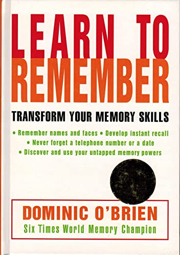 9781740410618: Learn To Remember - Transform Your Memory Skills