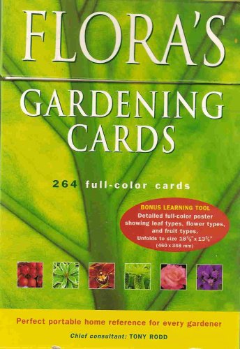 Beispielbild fr Flora's Gardening Cards (264 Full-color Cards) zum Verkauf von Books From California