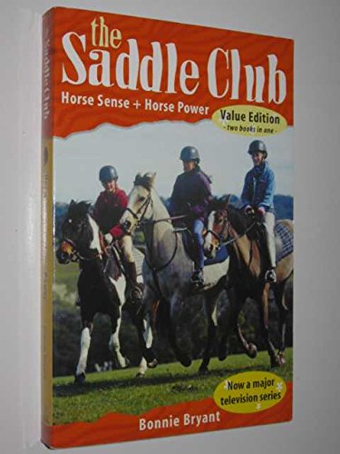 9781740518413: The Saddle Club - Horse Sense + Horse Power