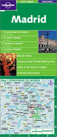 Lonely Planet Madrid (Lonely Planet City Maps) - Lonely Planet Publications