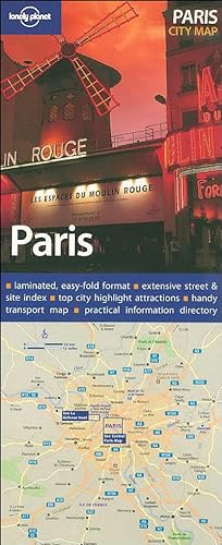 9781740596398: Paris new map. Ediz. inglese (Guide)