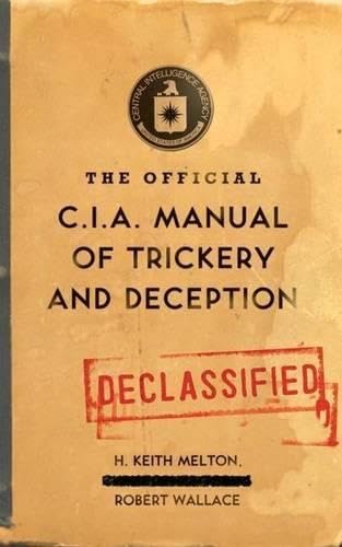 Beispielbild fr The Official CIA Manual of Trickery & Deception zum Verkauf von WorldofBooks