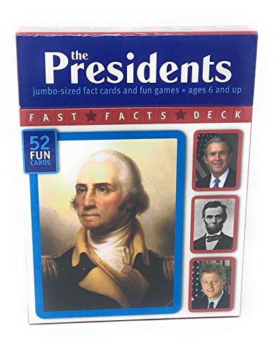9781740896290: the-presidents-jumbo-sized-fact-cards-and-fun-games-fast-facts-deck-series