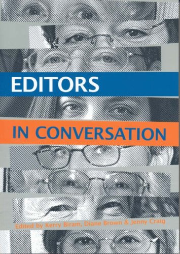Stock image for Editors in Conversation for sale by RWL GROUP  (Booksellers)
