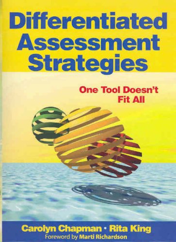 Differentiated Assessment Strategies (9781741014471) by Chapman, Carol; King, Rita