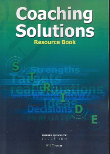Coaching Solutions Resource Book (9781741018011) by Thomas, Will; Smith, Alistair
