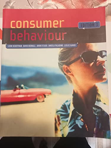 9781741031638: Shiffman:Consumer Behaviour Aus
