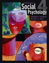 Beispielbild fr Introduction to Social Psychology zum Verkauf von Anybook.com
