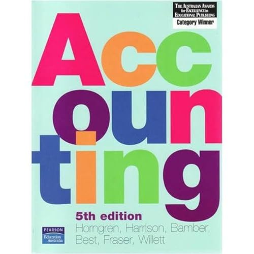 Stock image for Accounting for sale by Dial-A-Book