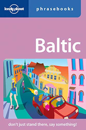 9781741046120: Lonely Planet Baltic Phrasebook