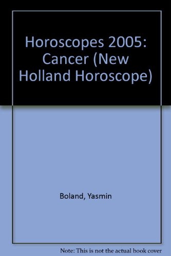 Imagen de archivo de Horoscopes 2005: Cancer (New Holland Horoscope) a la venta por MusicMagpie