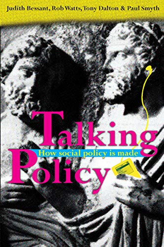 Imagen de archivo de Talking Policy: How social policy is made a la venta por Chiron Media