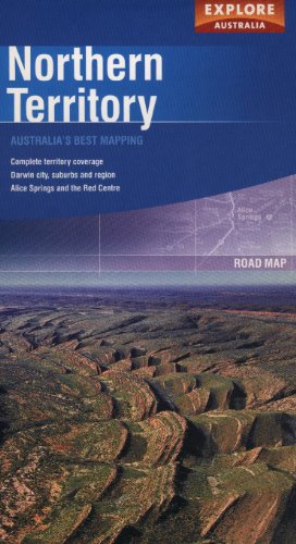 Northern Territory (Australia) 1:2,325M Travel Map (9781741170337) by Explore Australia