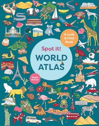 Beispielbild fr Spot It! World Atlas: A Look-and-Find Book (Look & Find Books) zum Verkauf von WorldofBooks