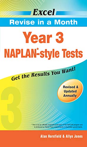 Beispielbild fr Year 3 NAPLAN-style Tests (Excel Revise in a Month) zum Verkauf von medimops