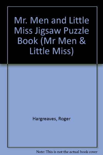 Mr. Men and Little Miss Jigsaw Puzzle Book (Mr Men & Little Miss) (9781741506662) by Roger Hargreaves