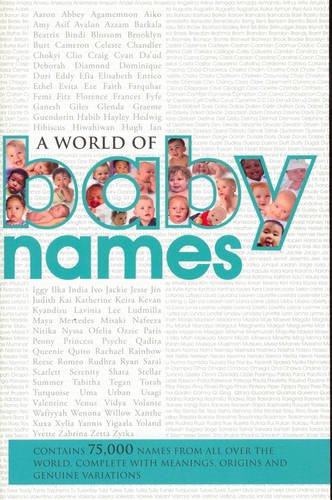 Beispielbild fr A World of Baby Names zum Verkauf von Wonder Book