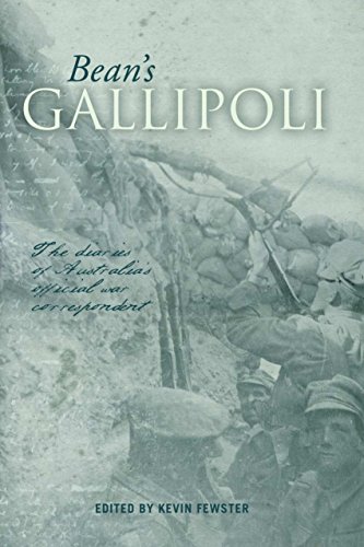 Bean's Gallipoli. The Diaries of Australia's Official War Correspondent.