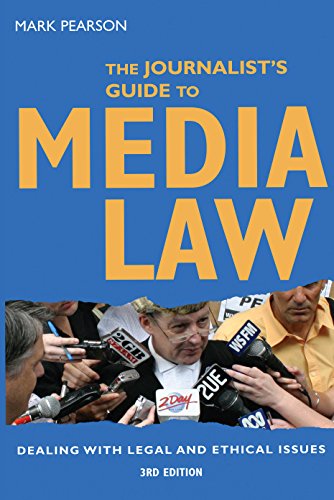9781741751031: The Journalist's Guide to Media Law: Dealing with Legal and Ethical Issues